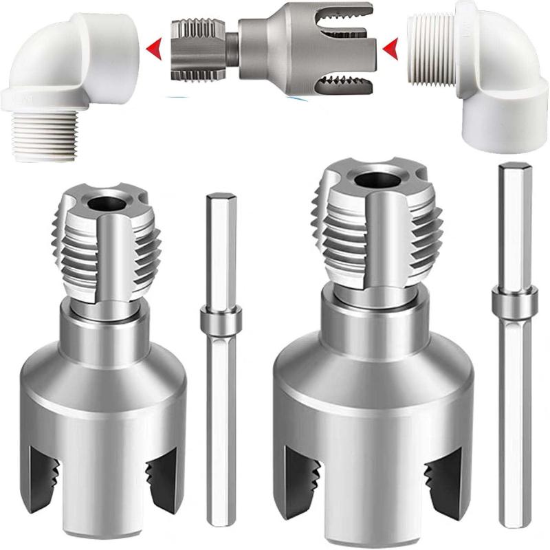 Power Tools Electrical - PPR/PVC 20MM 25MM 水道管ねじ切り機 タッピングツール 内部および外部ねじ切り一体型