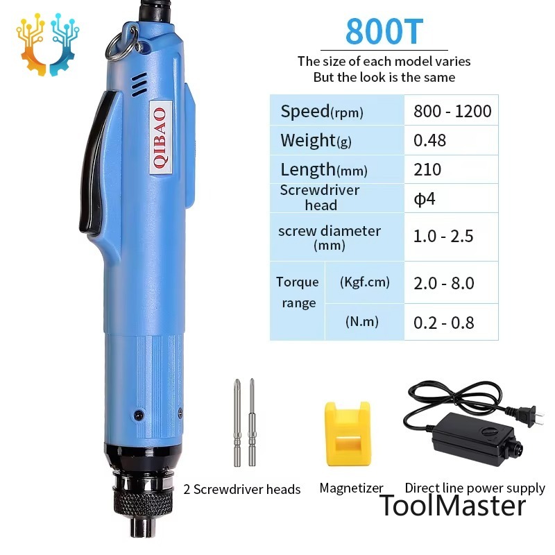 Power Tools Electrical - 【2026】800T自動電動ドライバーハンドドリル電動工具電動ドライバー工業用精密