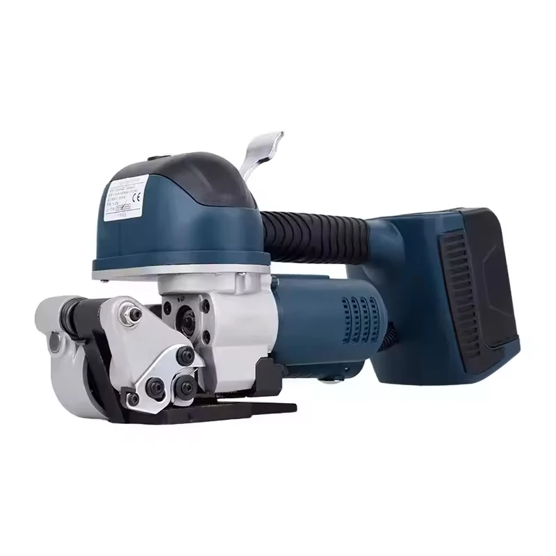 Power Tools Electrical - 重工業用鋼管電動バッテリー式ハンドヘルド自動結束工具、19/25mm PP/PETベルト用結束機