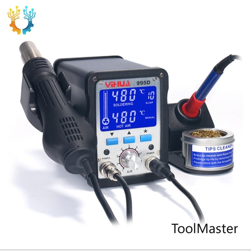 Power Tools Used In Welding - 【2026】高品質995Dハイパワー熱修復ツールはんだ付けステーション2in1熱風修復ツールセットキット新品中古溶接修理