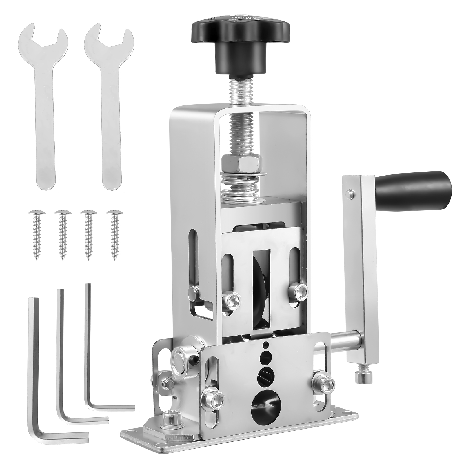 Power Tools Electrical - ポータブルワイヤーストリッパー手動ワイヤーストリッピングツール1-25mmケーブル電動剥離機ハンドクランク付きハンド電動ドリル