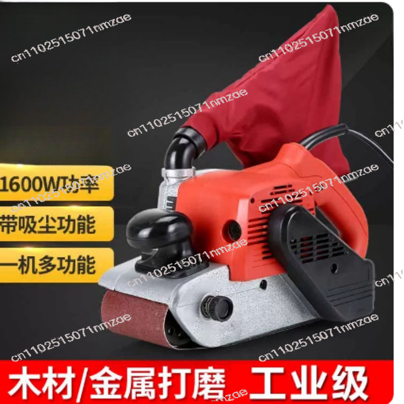 Belt Sander Portable - 家庭用木工用サンドペーパーマシン、ポータブル4インチベルトサンダー、ハイパワーベルトサンダー