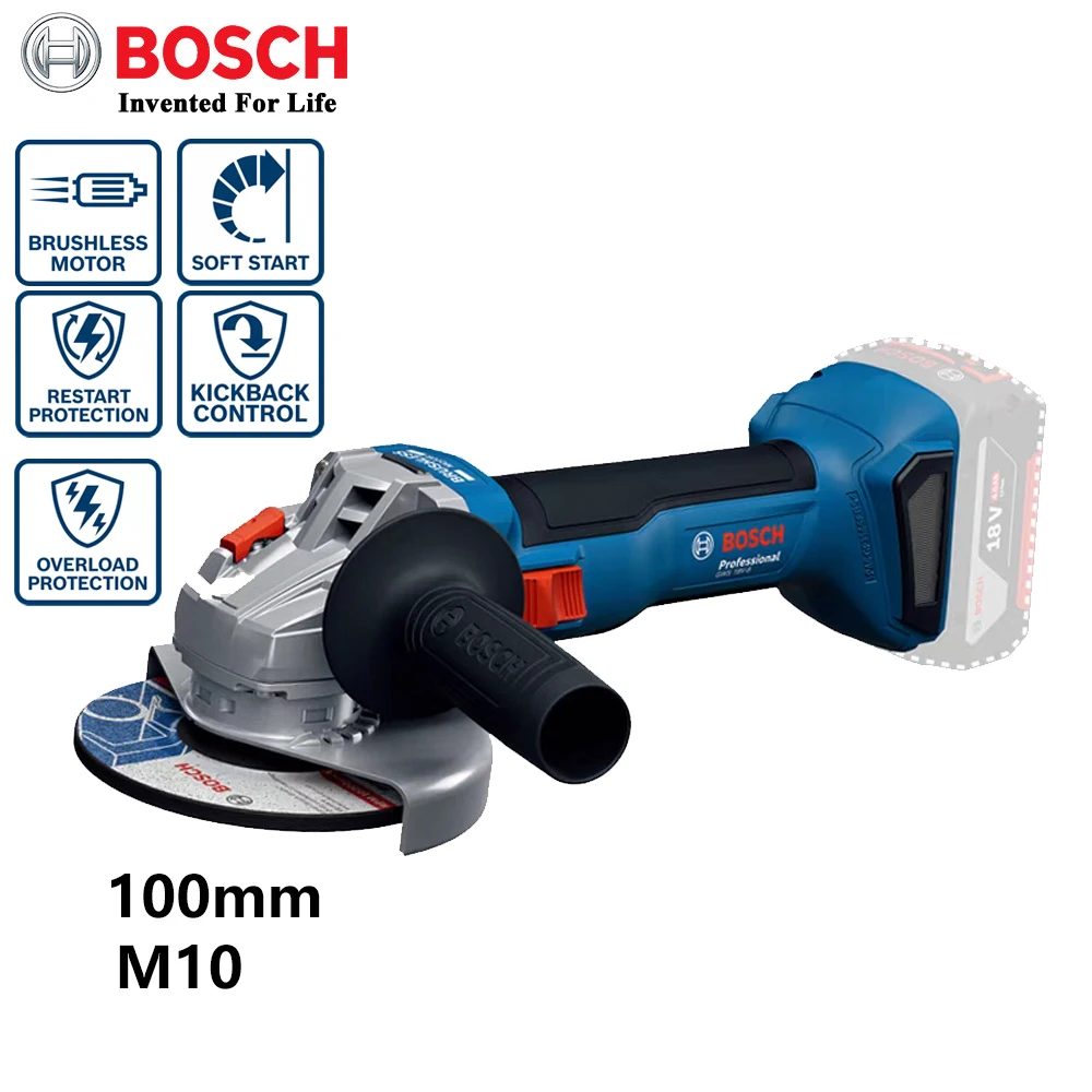 Power Tools Bosch - ボッシュ GWS 18V-8 プロフェッショナル 18V コードレスアングルグラインダー