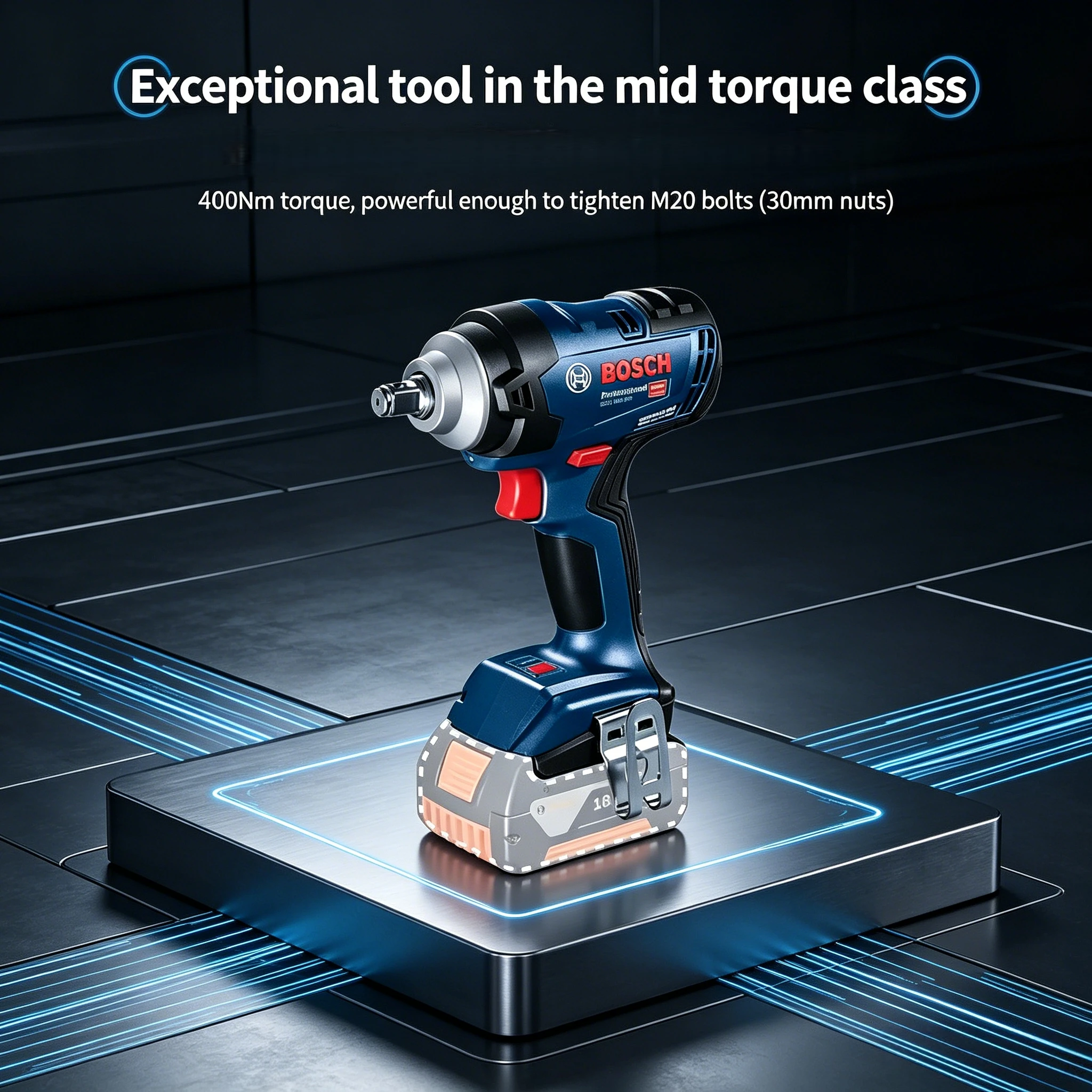 ‌ ボッシュ GDS 18V-400 18V ブラシレスイン - Power Tools Bosch のレビューと価格