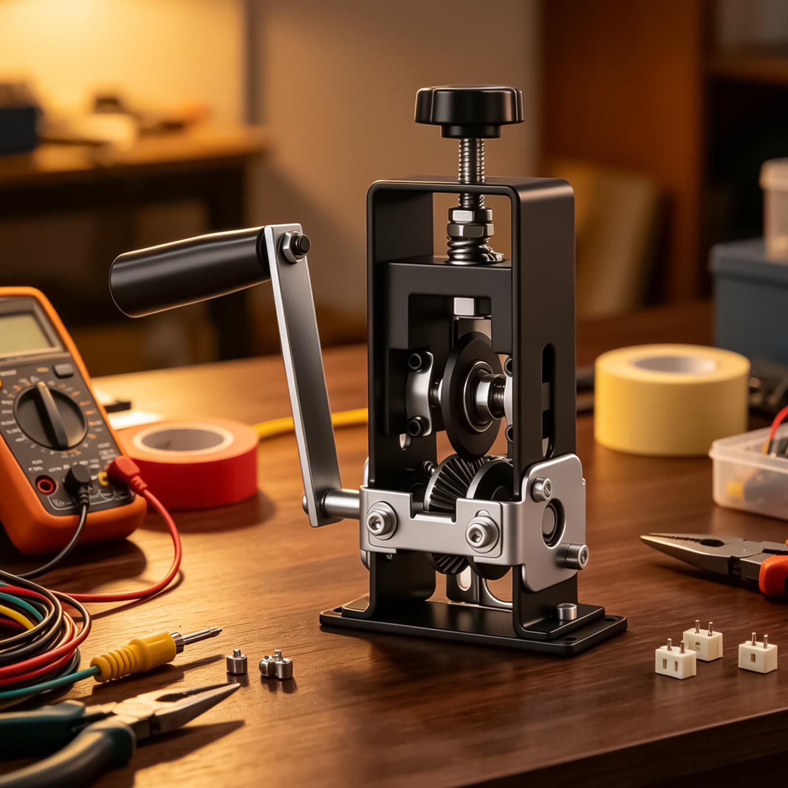 銅線ストリッパーツール、ドリル式手動クランク銅ケーブルツール - Power Tools Electrical のレビューと価格