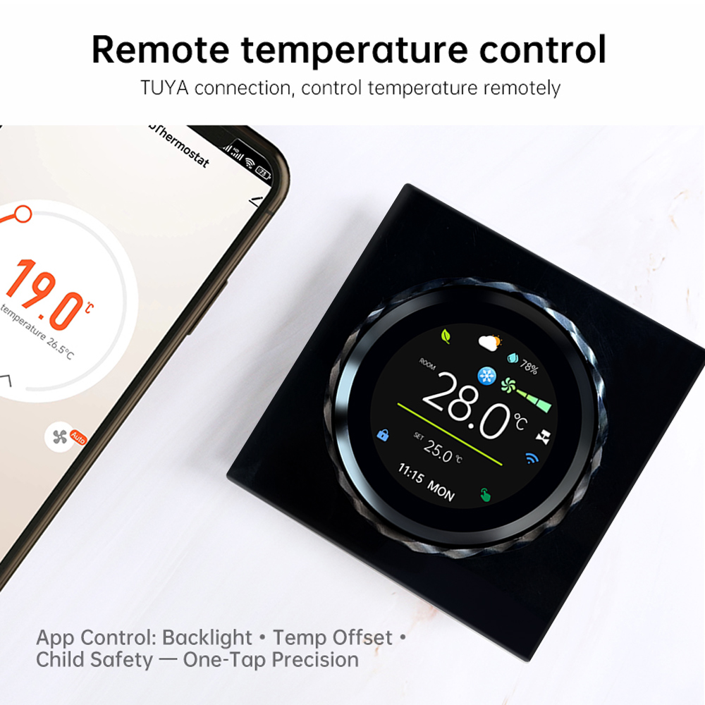 サーモスタット、冷却・暖房機能付き、空調温度コントローラー。 - Power Tools Google のレビューと価格
