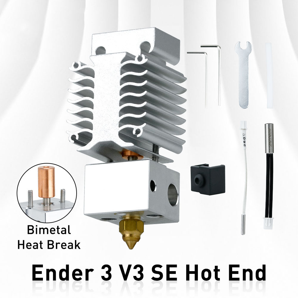 ホットエンドキットエンダー 3 V3 SE チタン合金スロー - Creality Printer Ender 3 V3 のレビューと価格
