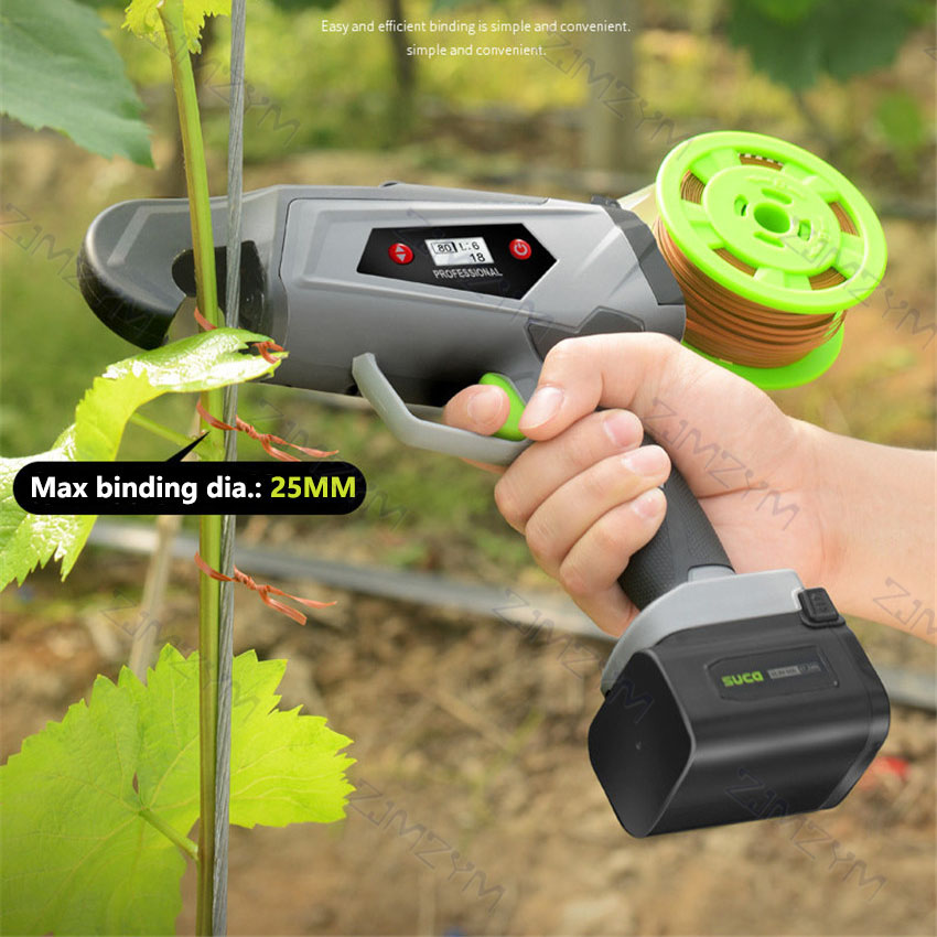 電動枝結束機、ブドウの枝や藤の結束に最適な全自動結び機、園芸 - Power Tools Electrical のレビューと価格