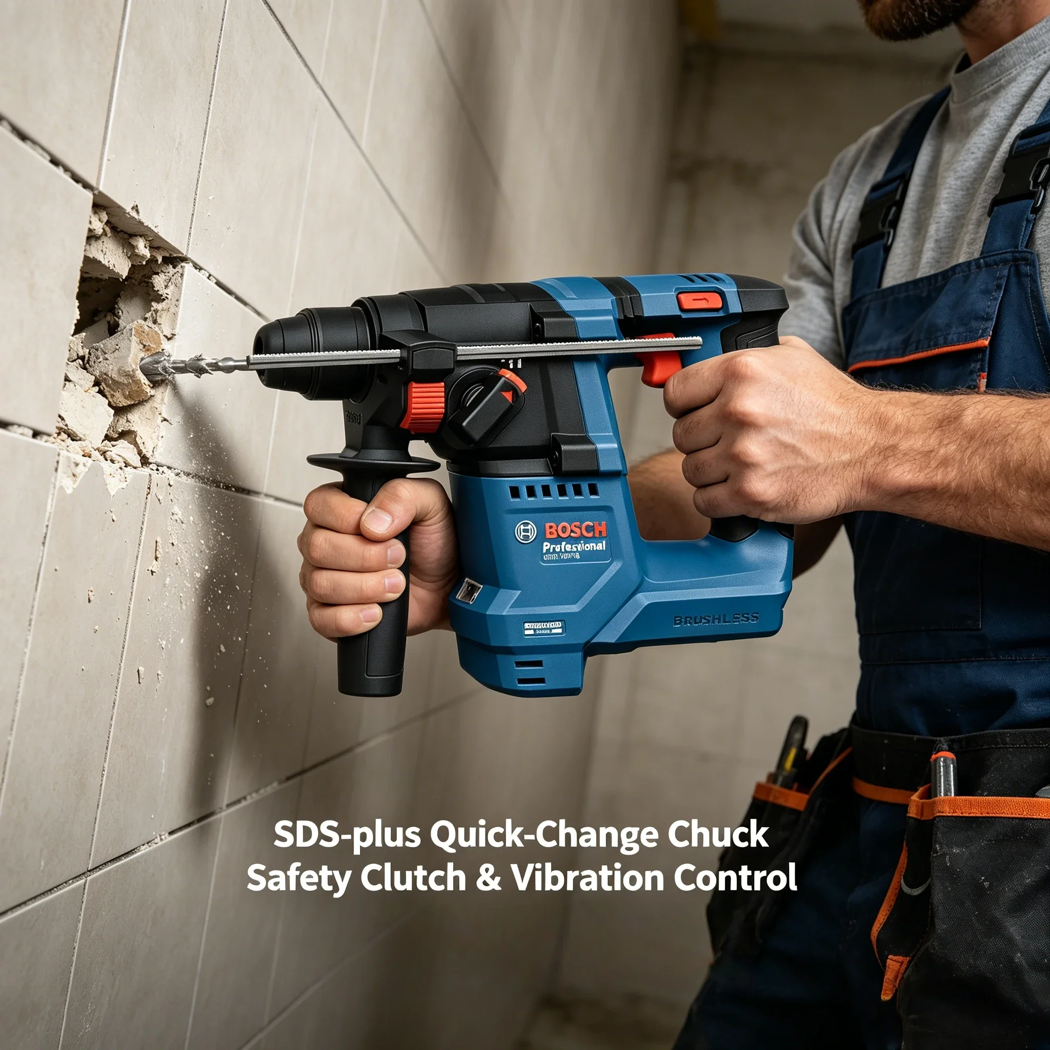 ボッシュ GBH 18V-18 18V ブラシレス コードレ - Power Tools Bosch のレビューと価格