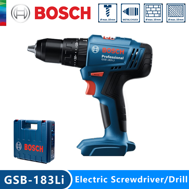 ボッシュ電動ドリル GSB183-LI ドライバー コードレ - Power Tools Bosch のレビューと価格