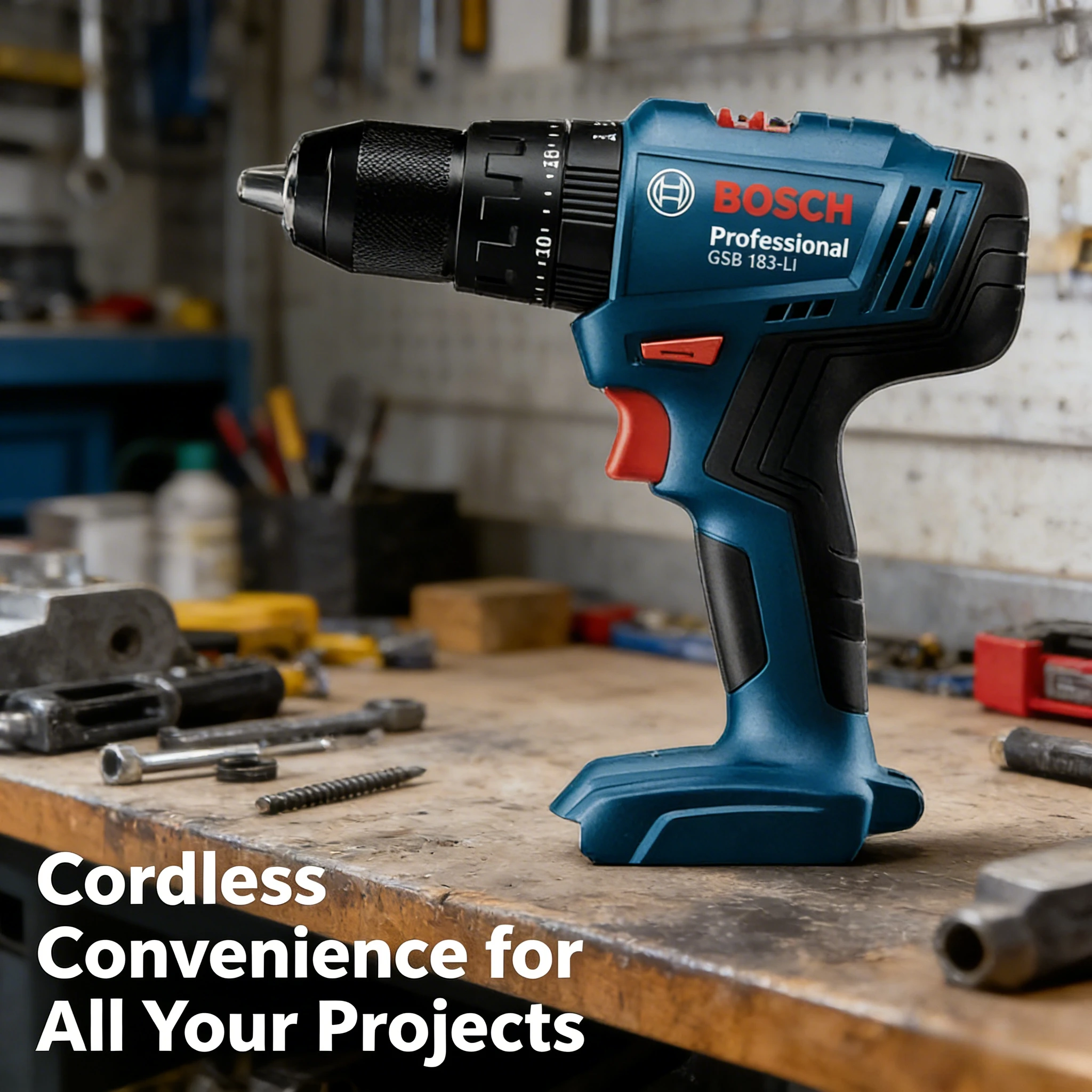 ボッシュ GSB183-LI 電動ドリルドライバー コードレ - Power Tools Bosch のレビューと価格