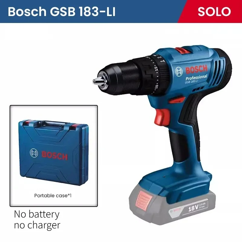 ボッシュ GSB183-LI 電動ドリルドライバー コードレ - Power Tools Bosch のレビューと価格