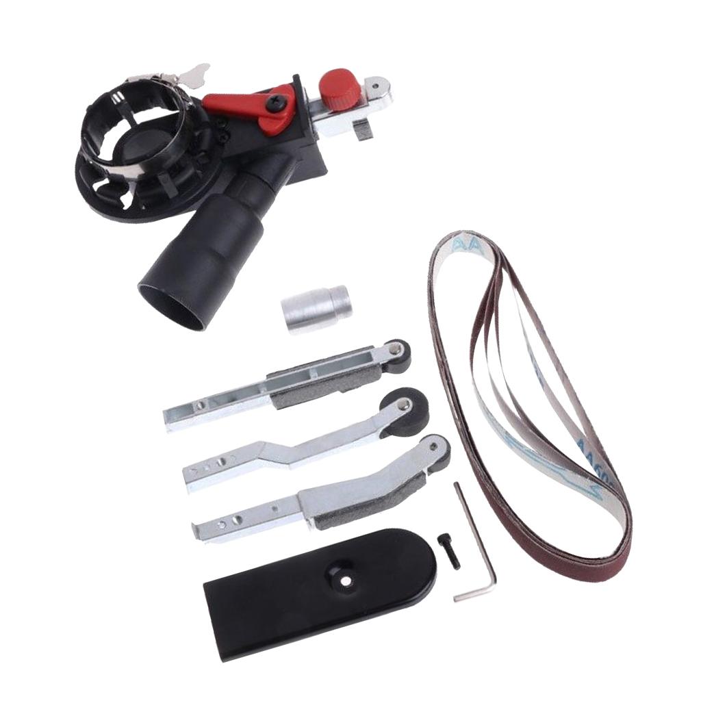 サンダー研磨機アダプターヘッド金属研磨ツール、4インチポータ - Belt Sander Portable のレビューと価格